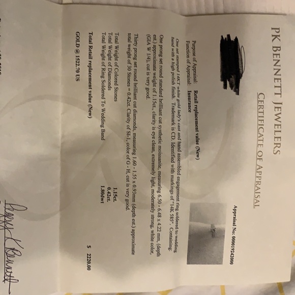 Engagement ring set - Picture 5 of 5